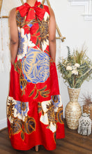 Load image into Gallery viewer, Isle Blossom Maxi Dress (Red)