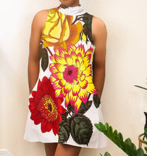 Load image into Gallery viewer, Isle Blossom Cocktail Dress (White)