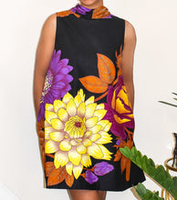 Load image into Gallery viewer, Isle Blossom Cocktail Dress (Black)