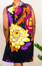 Load image into Gallery viewer, Isle Blossom Cocktail Dress (Black)