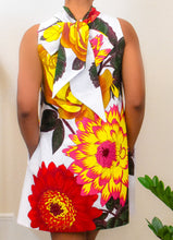 Load image into Gallery viewer, Isle Blossom Cocktail Dress (White)